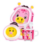 Bamboo_Fiber_Children_s_Tableware_-_-_tag1_-4146583 Bamboo Fiber Children s Tableware tag1
