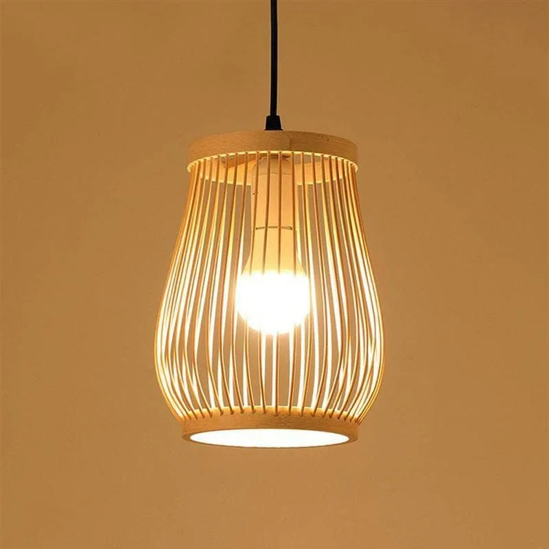 Bamboo Pendant Lampshade -  - #tag1#