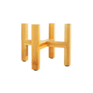 Bamboo Plant Base Stand
