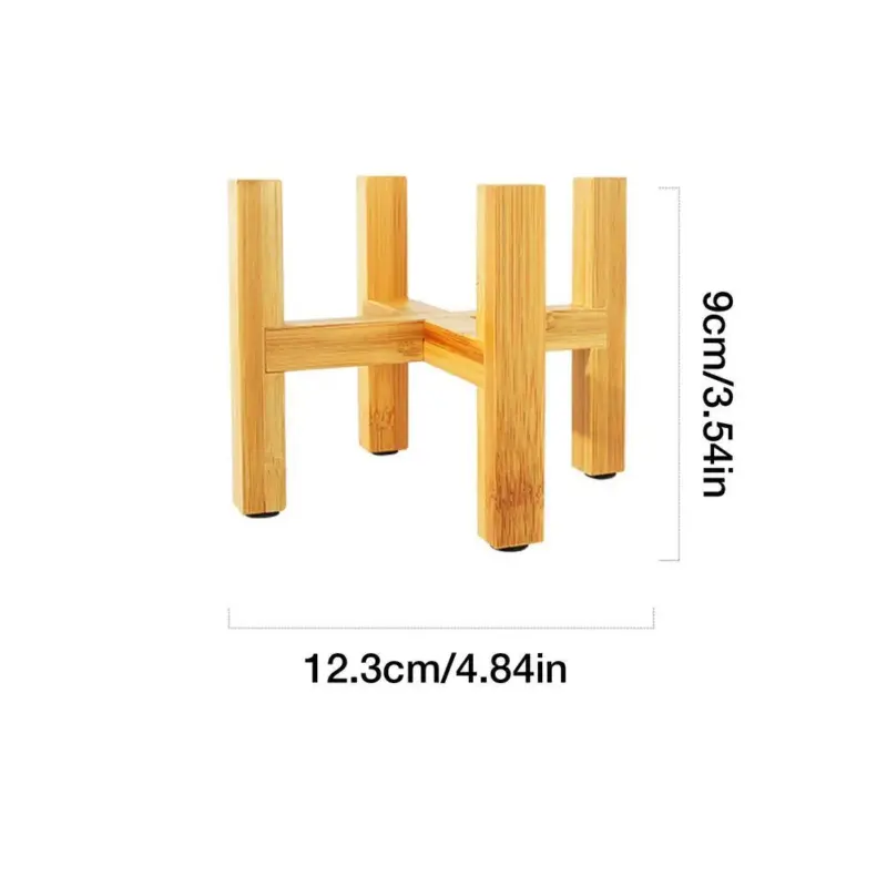 Bamboo Plant Base Stand