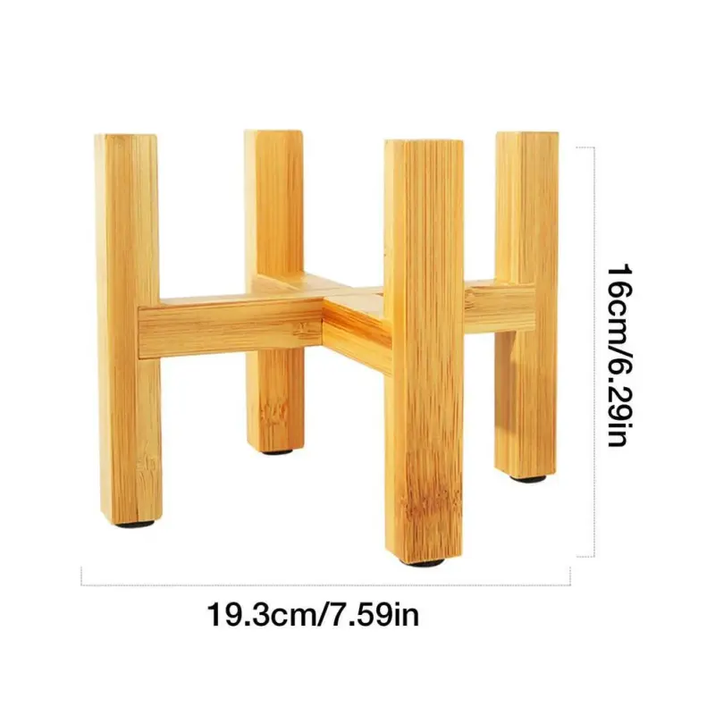Bamboo Plant Base Stand