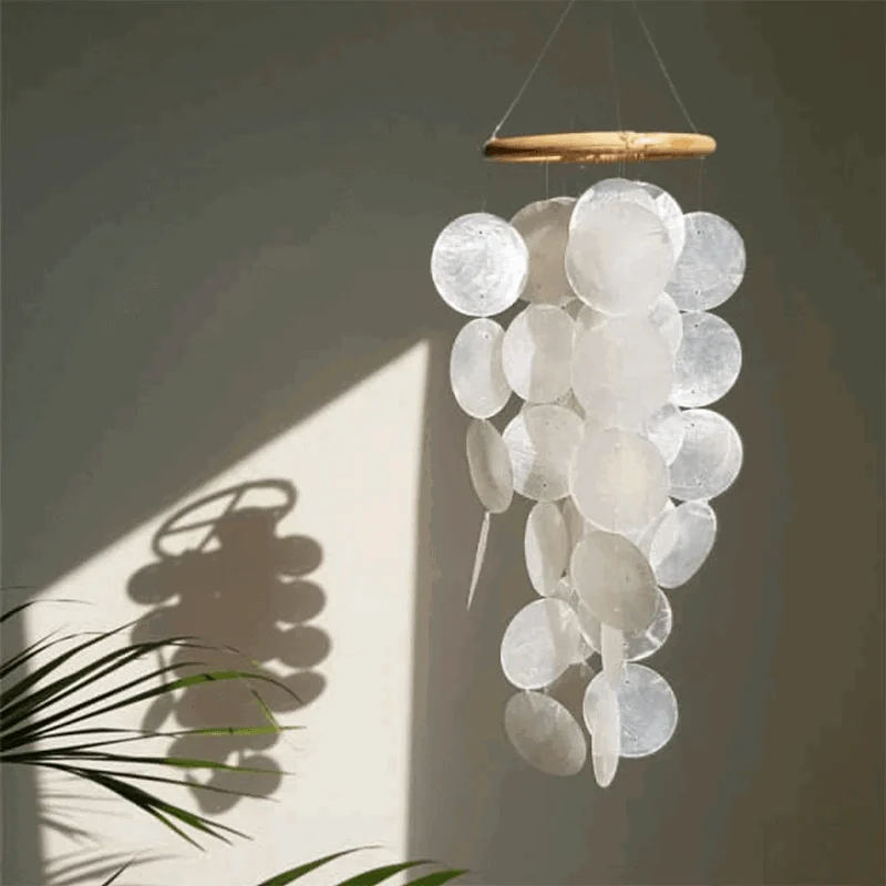 Bamboo Shell Wind Chime -  - #tag1#