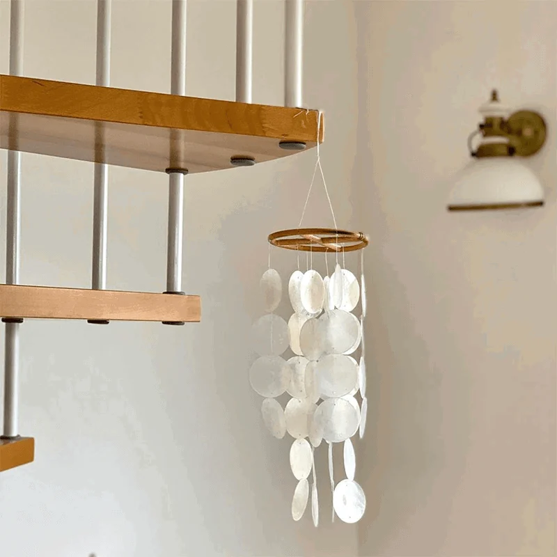 Bamboo Shell Wind Chime -  - #tag1#