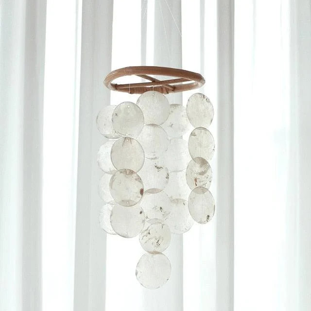 Bamboo Shell Wind Chime -  - #tag1#