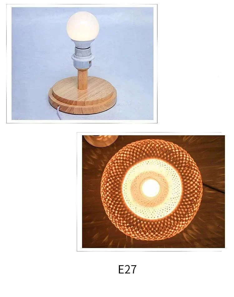 Bamboo Style Table Lamp -  - #tag1#