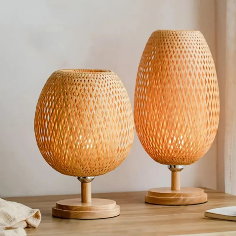 Bamboo Style Table Lamp tag1