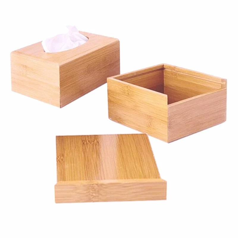 Bamboo Tissue Box -  - #tag1#