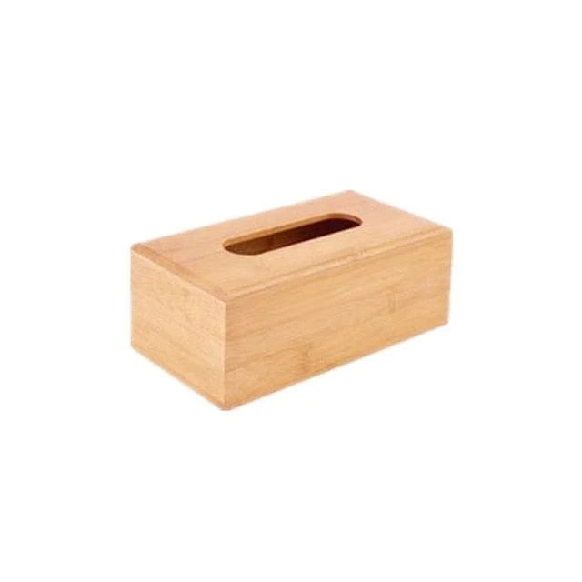 Bamboo Tissue Box -  - #tag1#