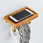 Bamboo Toilet Paper Shelf tag1
