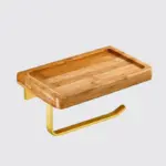Bamboo Toilet Paper Shelf tag1