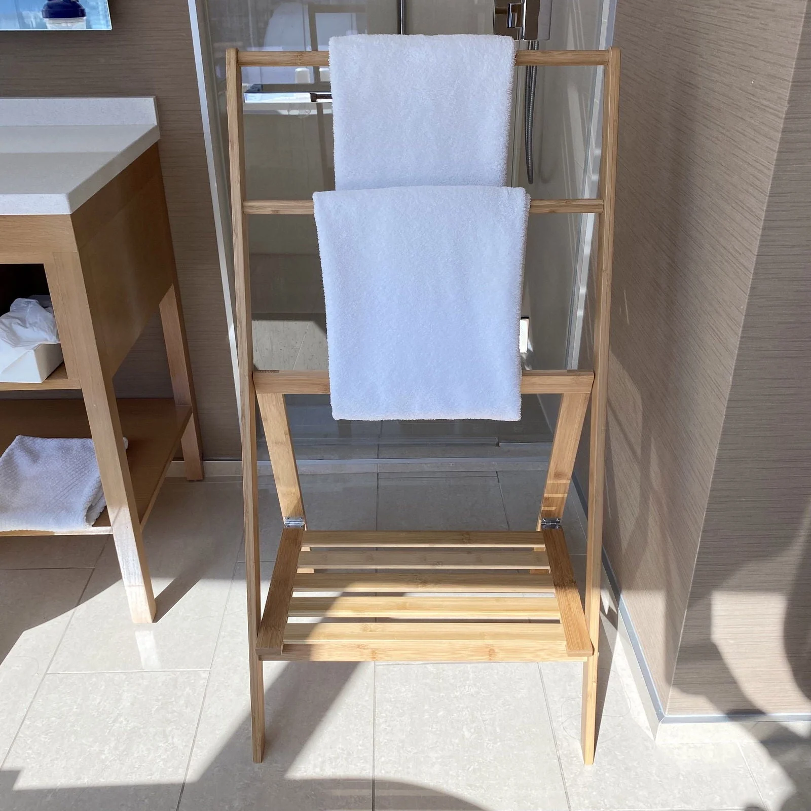 Bamboo Towel Stand -  - #tag1#