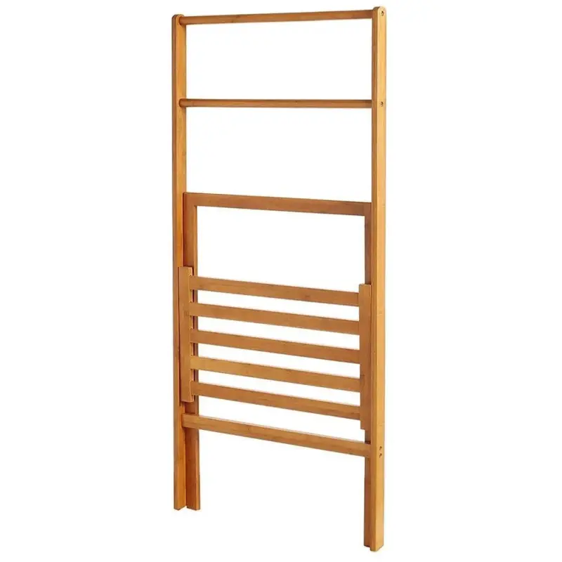Bamboo Towel Stand tag1