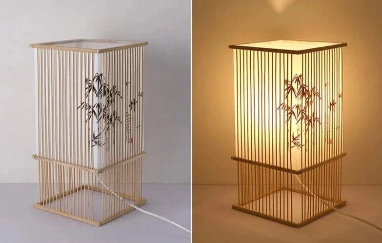 Bamboo Zen Lamp -  - #tag1#