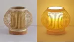 Bamboo Zen Lamp tag1
