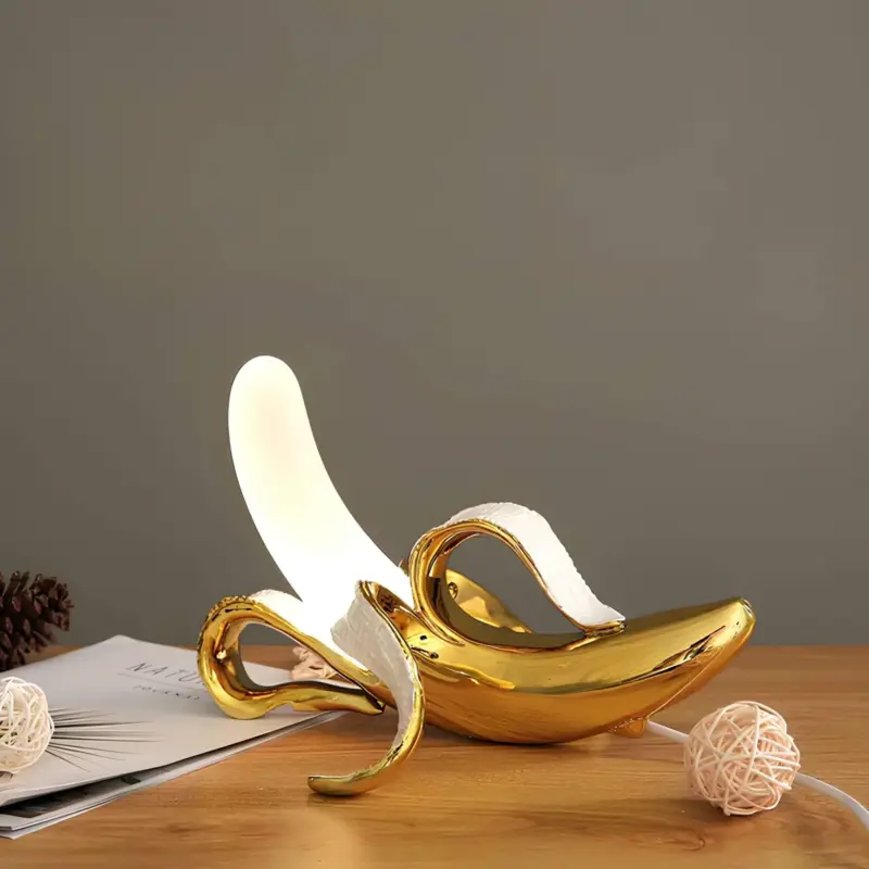 BananaShine ModerneBananen Tischlampe2xlumina