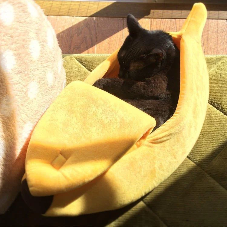 Banana Pet Cushion Bed -  - #tag1#