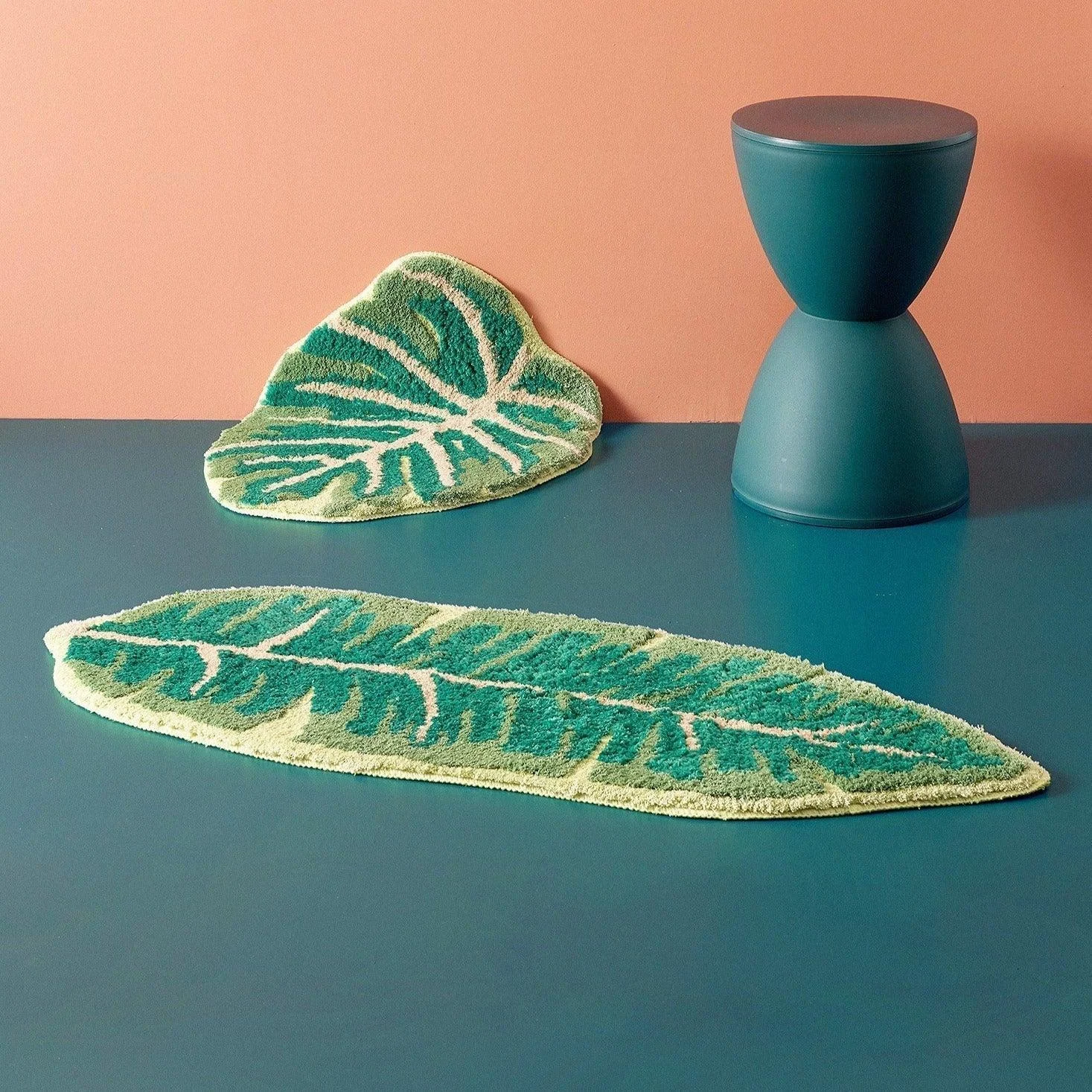Banana and Monstera Mat -  - #tag1#