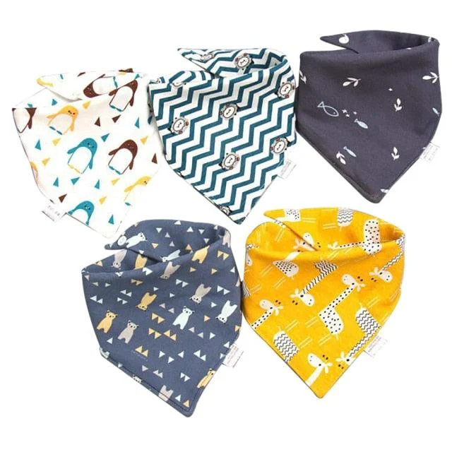 Bandana Bibs - Pack Of 5 -  - #tag1#