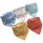 Bandana Bibs Pack Of 5 tag1