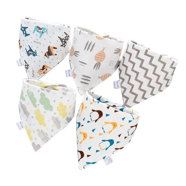 Bandana Bibs - Pack Of 5 -  - #tag1#