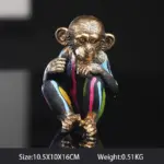 Banksy Monkey Statue