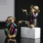 Banksy Monkey Statue