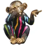 Banksy Monkey Statue