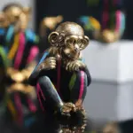 Banksy Monkey Statue