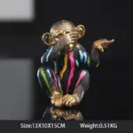 Banksy Monkey Statue