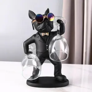 BarkButler - Resin wine glass holder