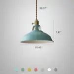 BarnFlare Ceiling Lights Colorful Industrial LED Macaron Pendant Lamp tag1