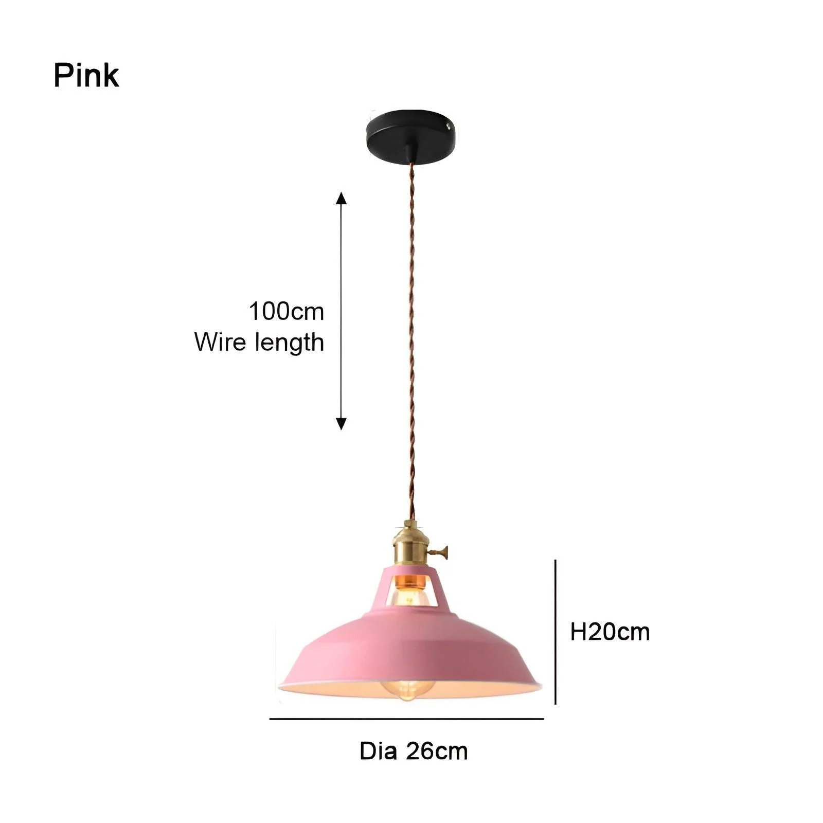 BarnFlare Ceiling Lights - Colorful Industrial LED Macaron Pendant Lamp -  - #tag1#