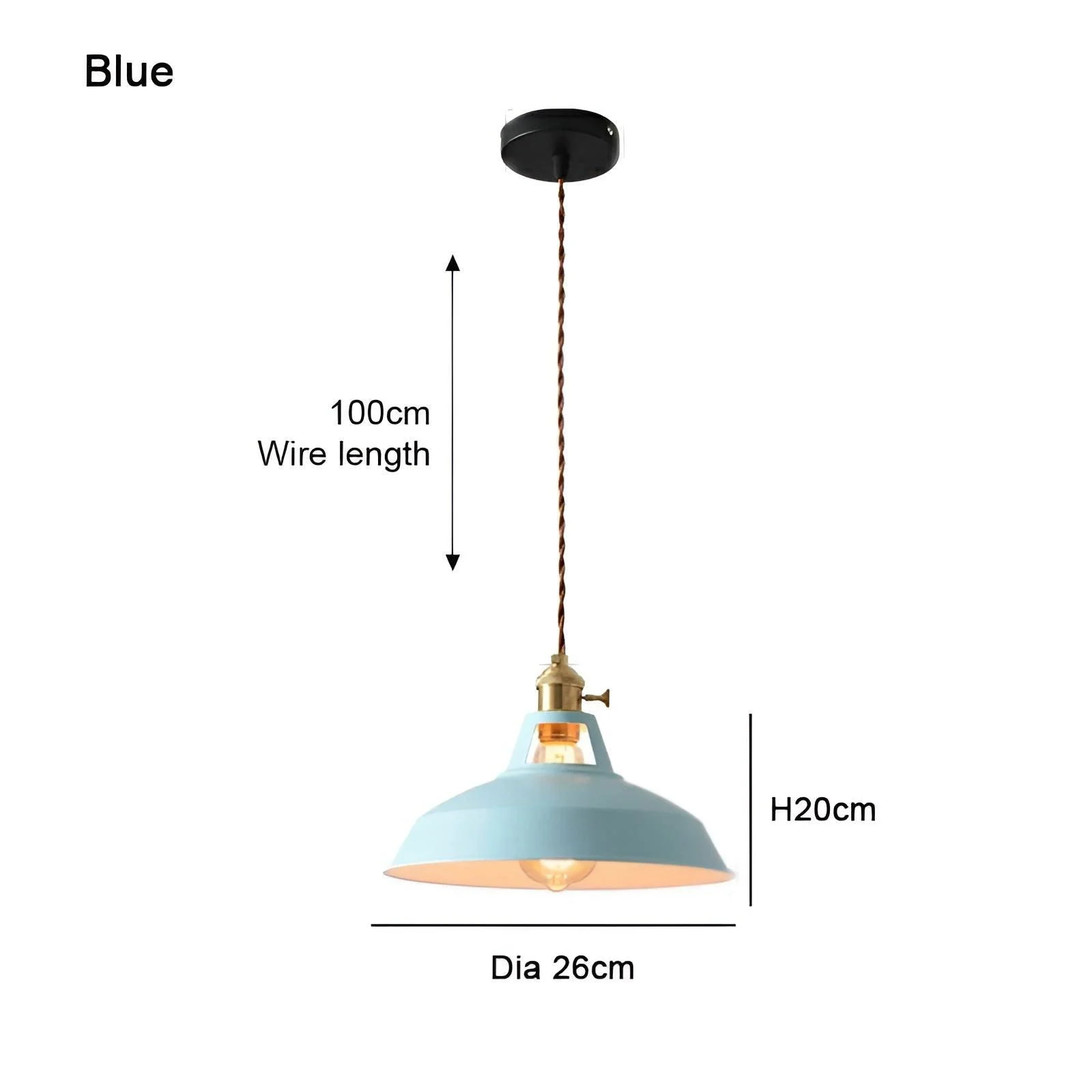 BarnFlare Ceiling Lights - Colorful Industrial LED Macaron Pendant Lamp -  - #tag1#