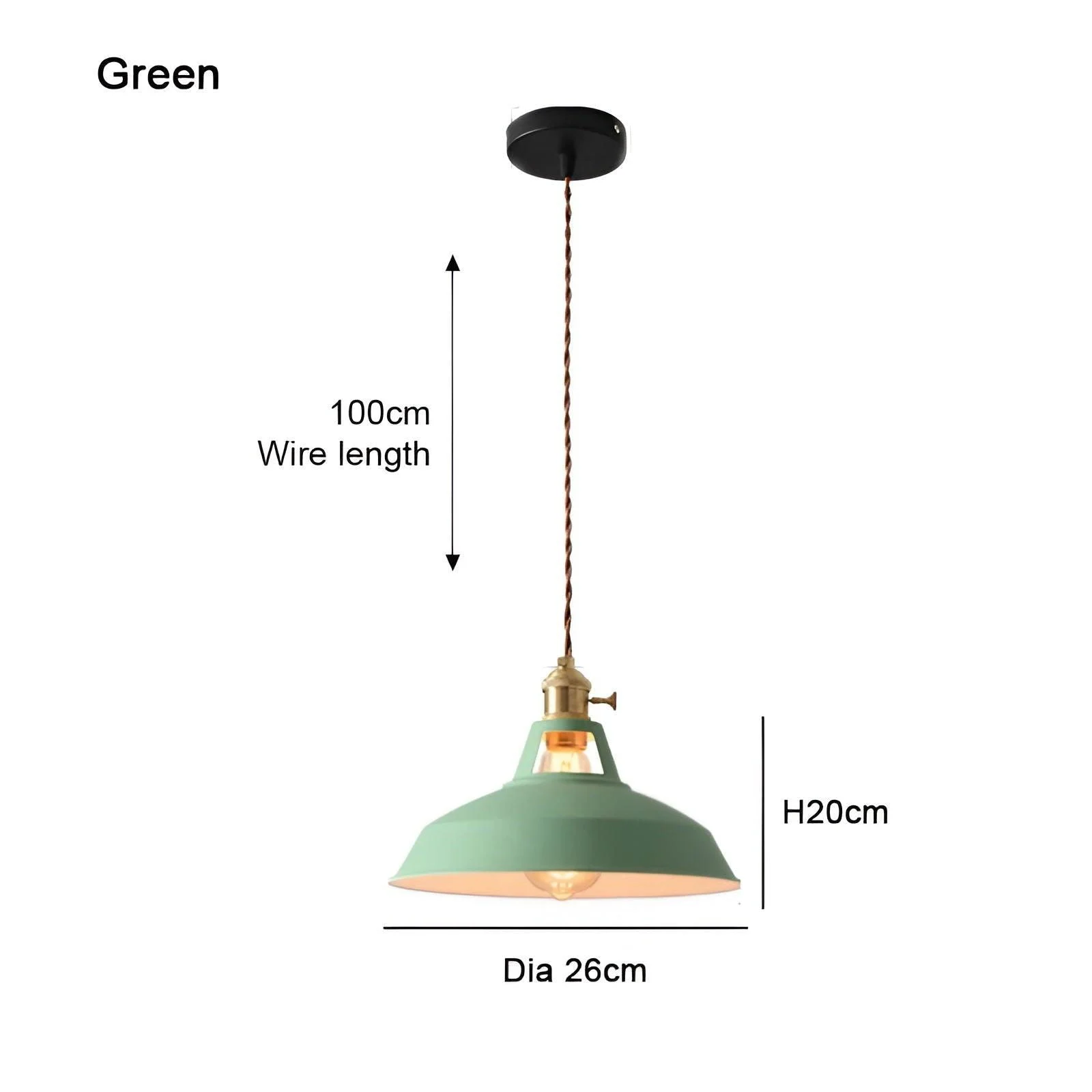 BarnFlare Ceiling Lights - Colorful Industrial LED Macaron Pendant Lamp -  - #tag1#