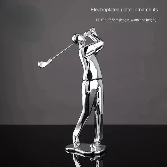 Baseball Football Sports Resin Abstract Figure Sculptures and Statues Decoration Home Decoration -