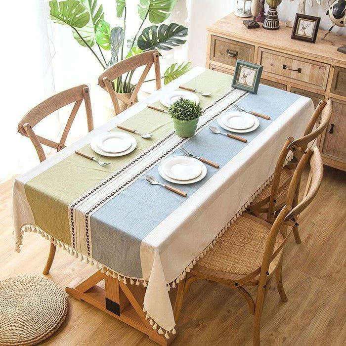 Basic Linen Tablecloth -  - #tag1#