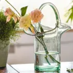 Basket Bag Cottagecore Glass Vase tag1