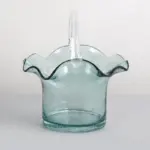 Basket Bag Cottagecore Glass Vase tag1