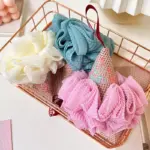 Bath Ball Cute Ice Cream Scrub Towel tag1