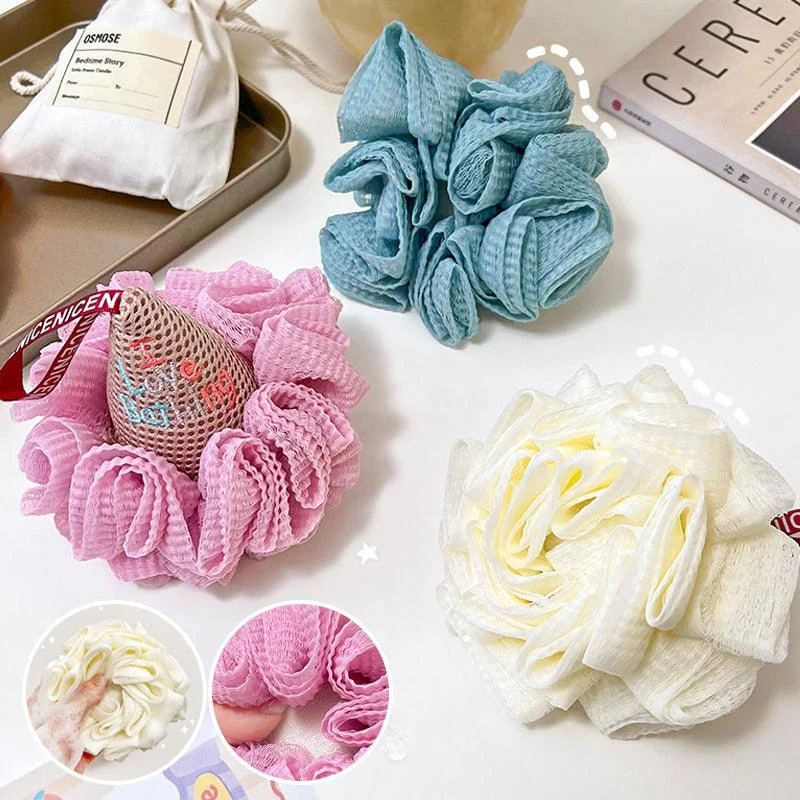 Bath Ball Cute Ice Cream Scrub Towel -  - #tag1#