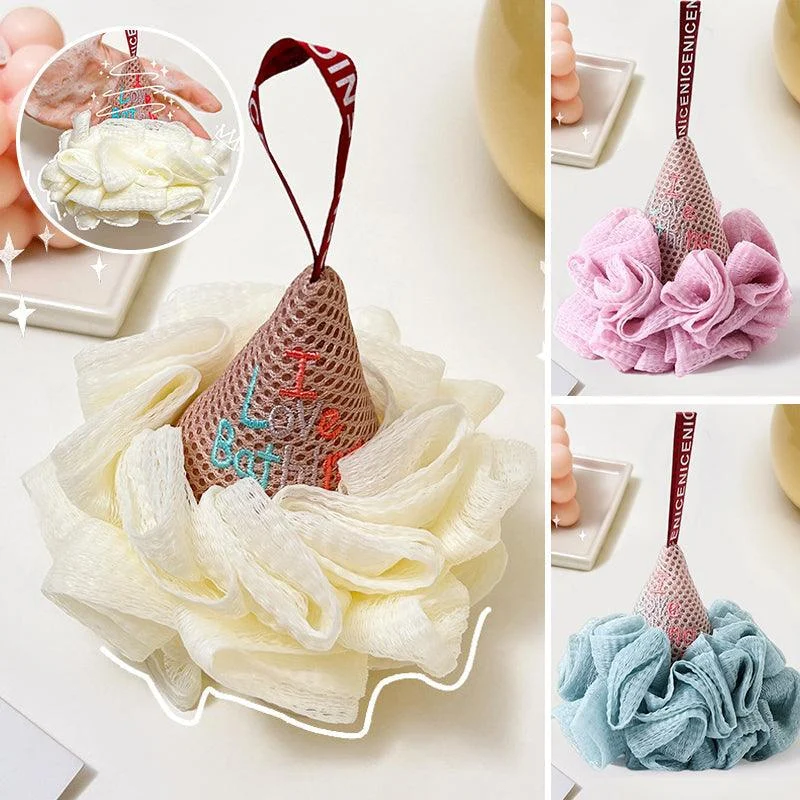 Bath Ball Cute Ice Cream Scrub Towel -  - #tag1#