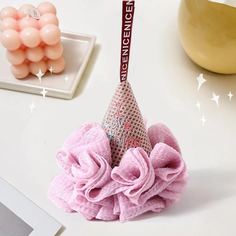 Bath Ball Cute Ice Cream Scrub Towel -  - #tag1#