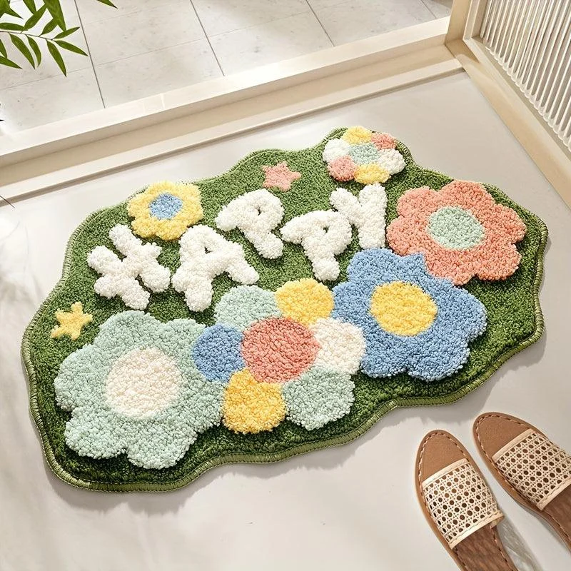 Bath mat - FlorSoft - Extra Absorbent - Floral motif -  - #tag1#