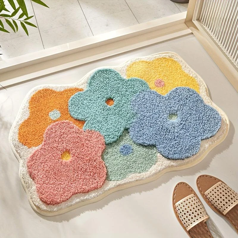 Bath mat - FlorSoft - Extra Absorbent - Floral motif -  - #tag1#