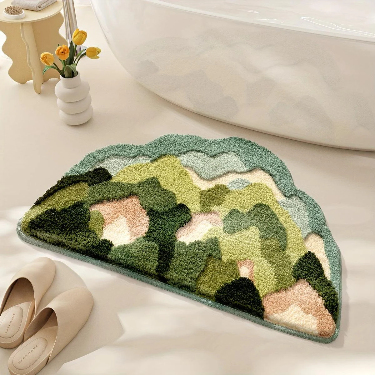 Bath mat - FlorSoft - Extra Absorbent - Floral motif -  - #tag1#