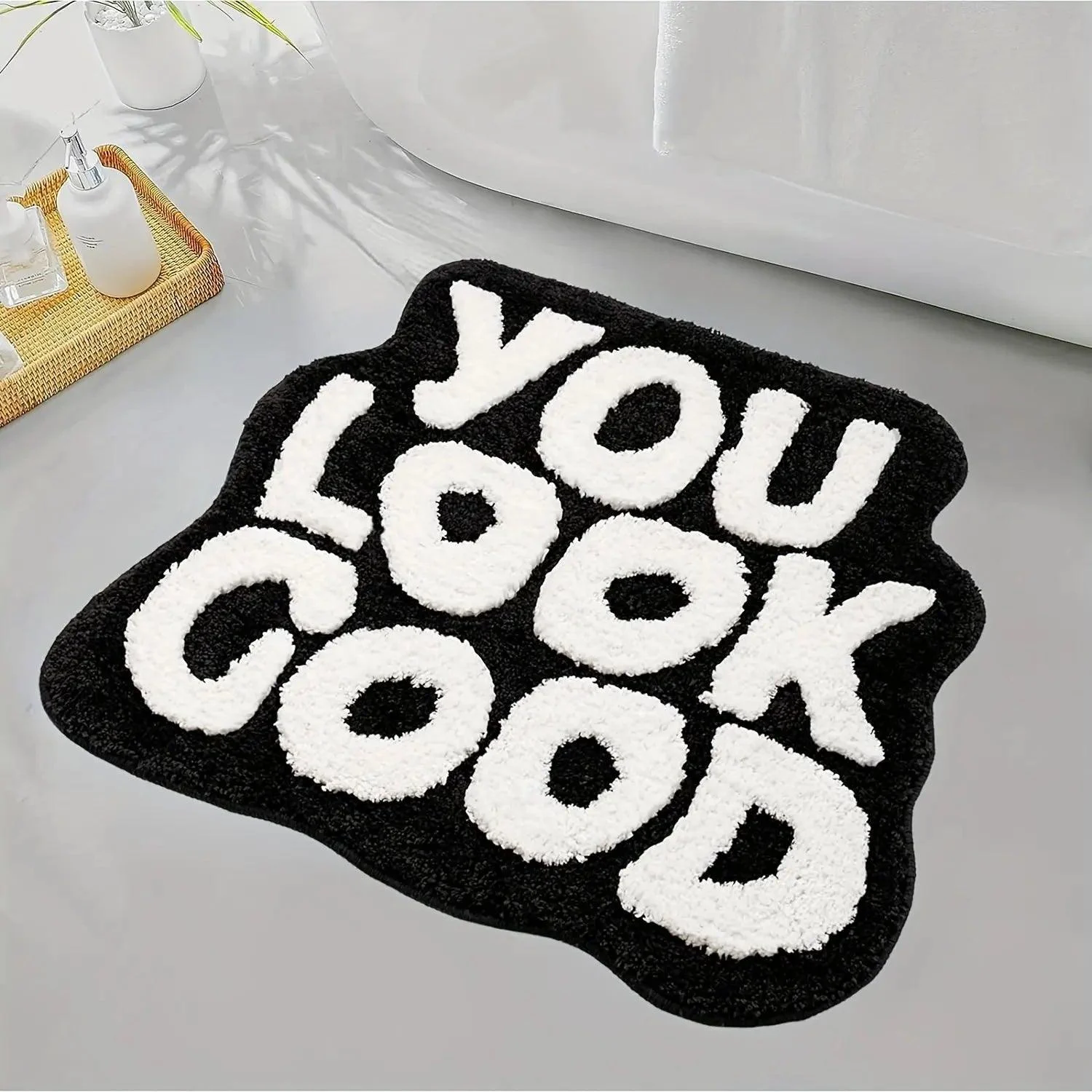 Bath mat - You Look Good -  - #tag1#