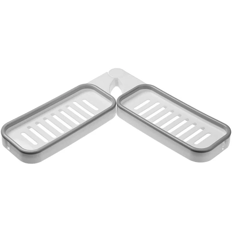 Bathroom 180° Rotatable Corner Punch-Free Rack -  - #tag1#