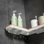 Bathroom_180_Rotatable_Corner_Punch-Free_Rack_-_-_tag1_-4149045 Bathroom 180 Rotatable Corner Punch Free Rack tag1