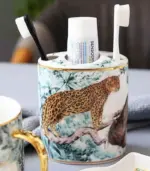 Bathroom_Accessories_Set_Ceramic_Bathroom_Set_Jungle_Print_-_-_tag1_-4146101 Bathroom Accessories Set Ceramic Bathroom Set Jungle Print tag1
