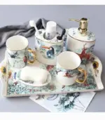 Bathroom_Accessories_Set_Ceramic_Bathroom_Set_Jungle_Print_-_-_tag1_-4146124 Bathroom Accessories Set Ceramic Bathroom Set Jungle Print tag1